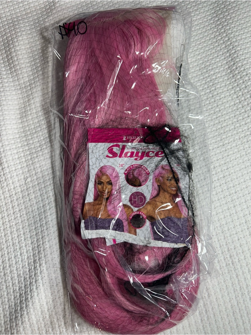 Pink Synthetic Lace Front Wig - Vibrant Pink HD Look